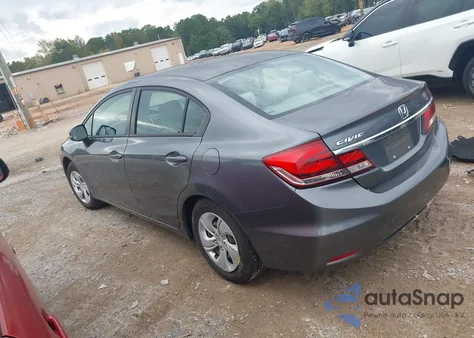 2013 Honda Civic Lx из США, поврежденный, VIN 19XFB2F57DE236211